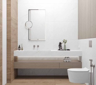 Керамогранит Laparet Englend White carving lappato рект. (60х120х0,9) лаппатированный